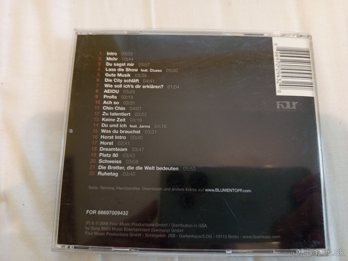 predám CD Blumen Topf - 2