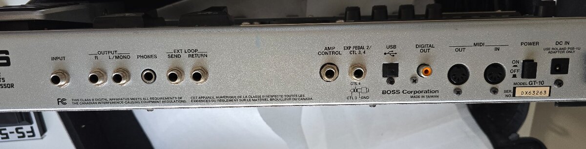 👉 🎸 Ideálny multiefekt pre začiatočníka – Boss Gt-10, 100€ - 2