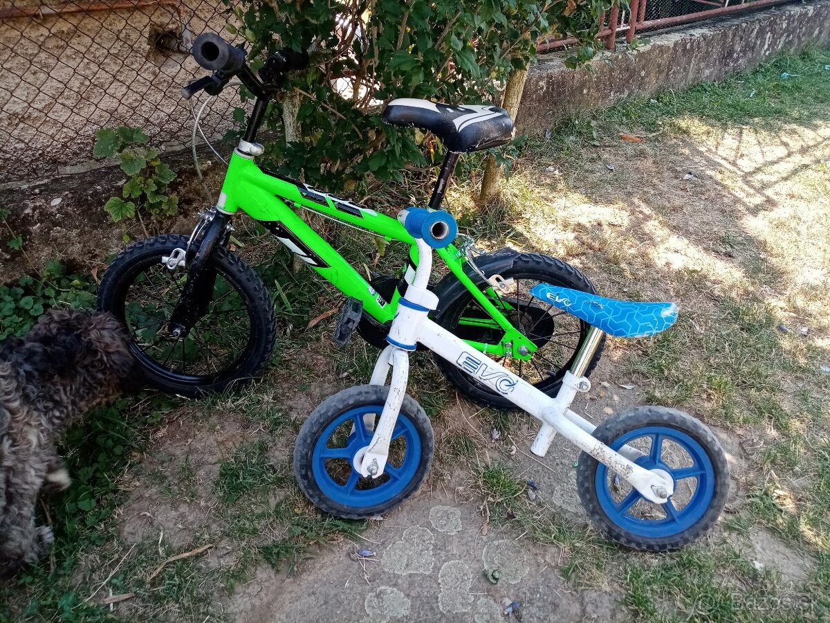 Bicykel + odrážadlo - 2