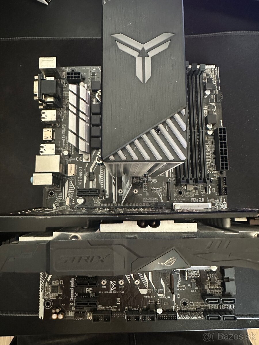 Predám set: i7‑6700 + ASUS H270 + RX 570 4GB - 2