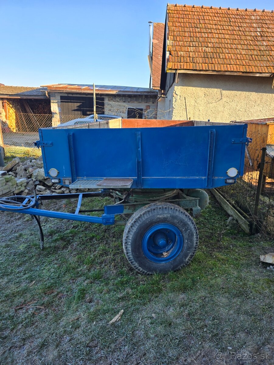 Vlečka 5t za traktor štvorkolesová - 2