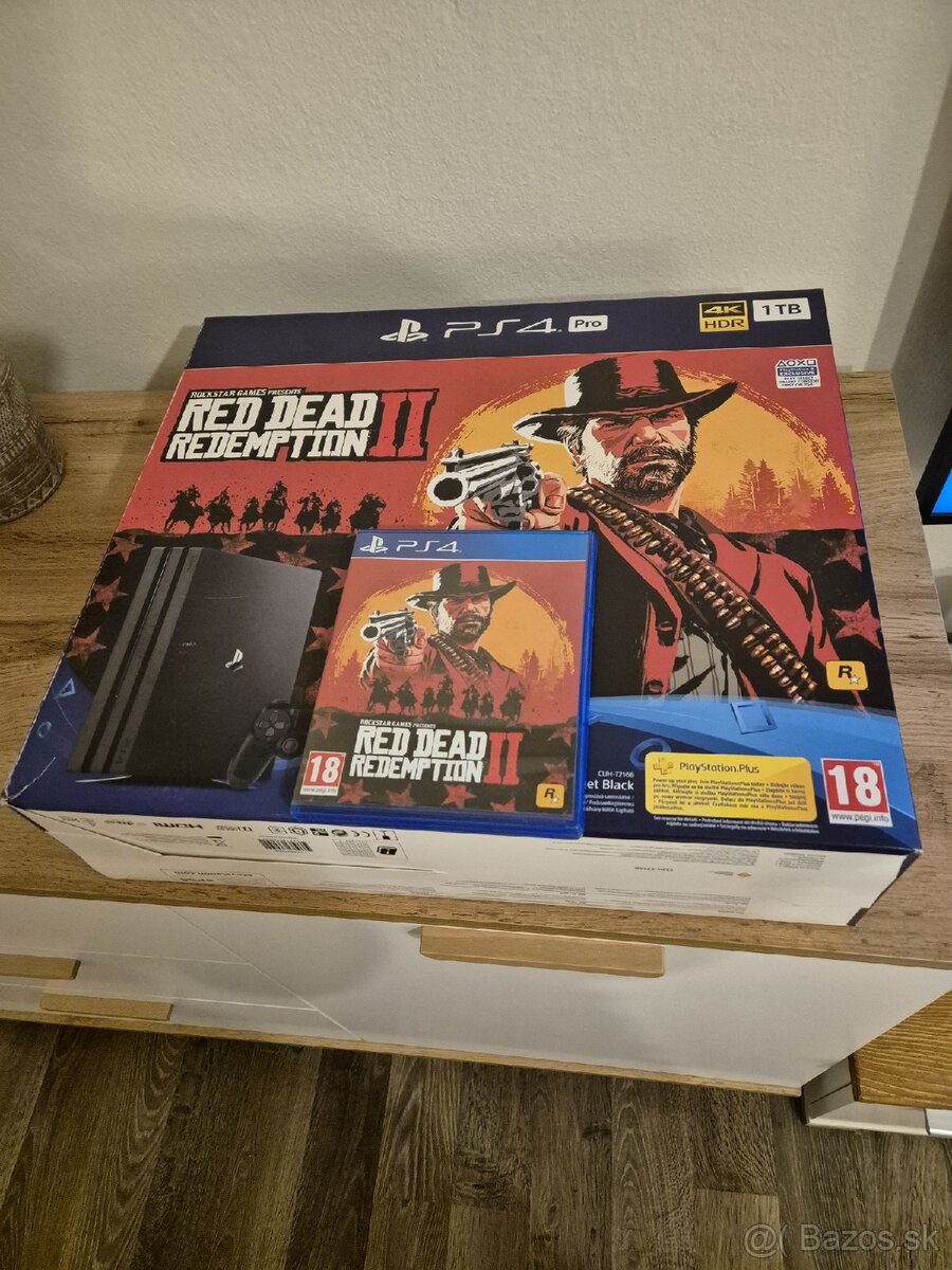 Predám Ps4 Verzia Pro 1TB - 2