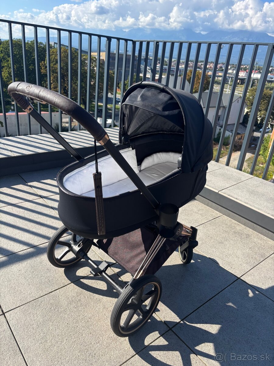 Cybex Priam čierny/ rosegold - 2