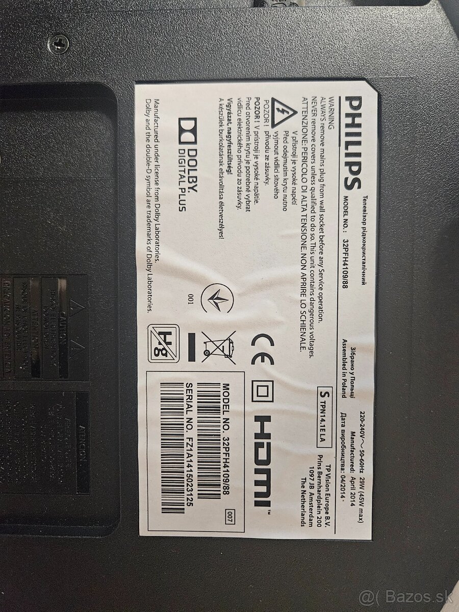 Philips 32pfh4109/88 - 2