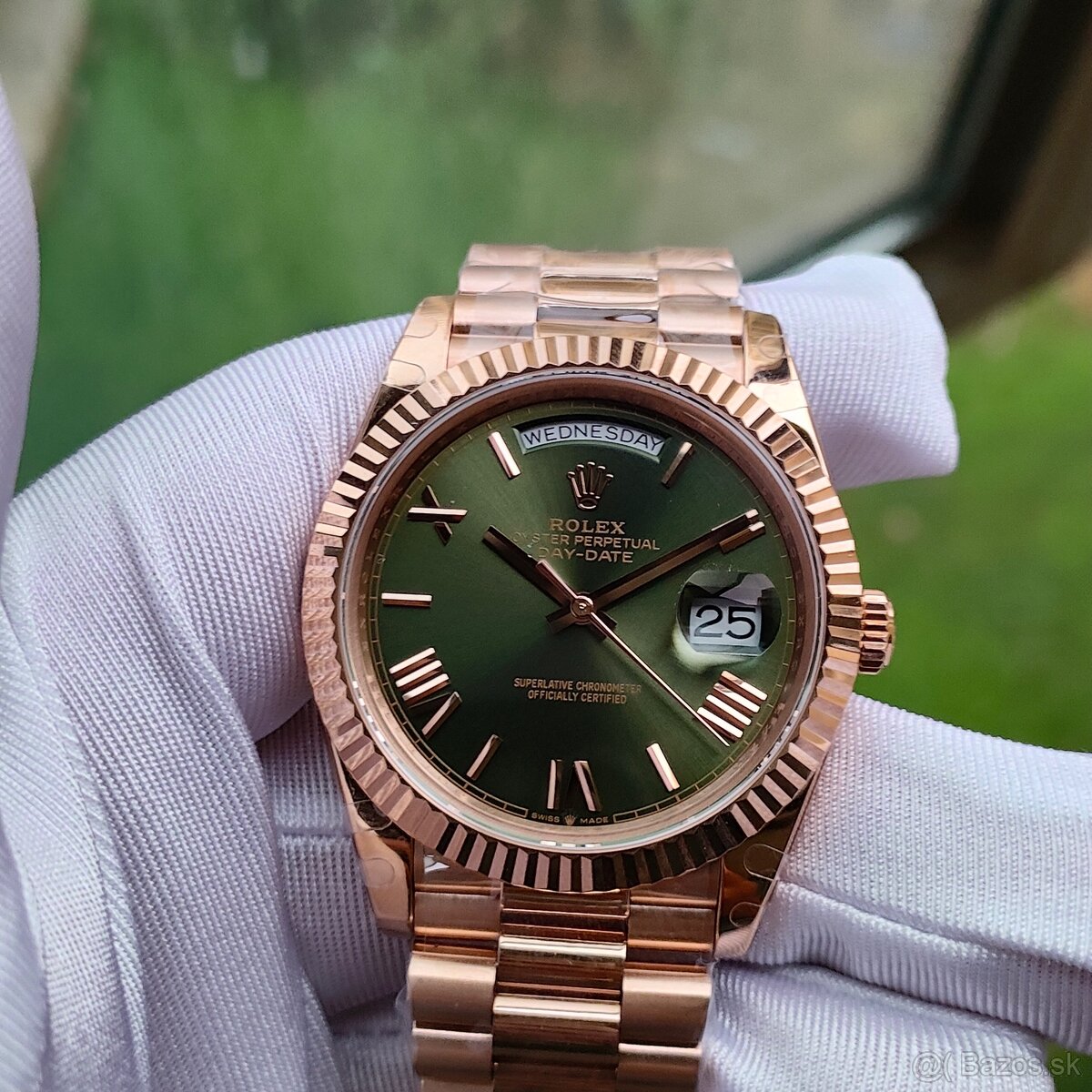 Rolex Day Date Olive Dial - 2