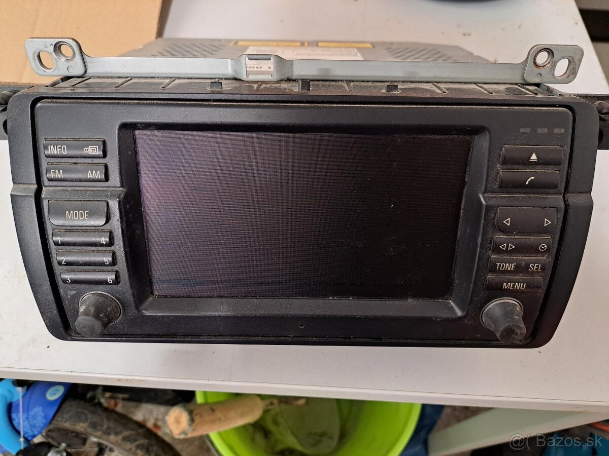 BMW E46 Dynavin, bm54 pôvodné rádio - 2