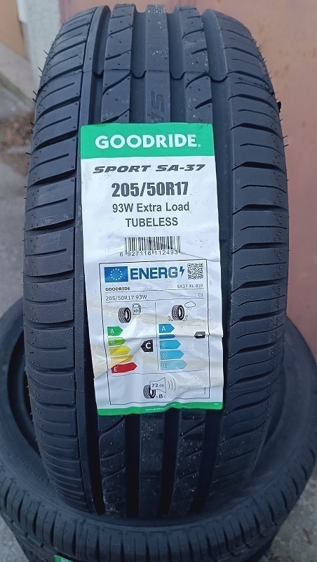 205/50 R17 letné pneumatiky rok výroby DOT 2025 - 2