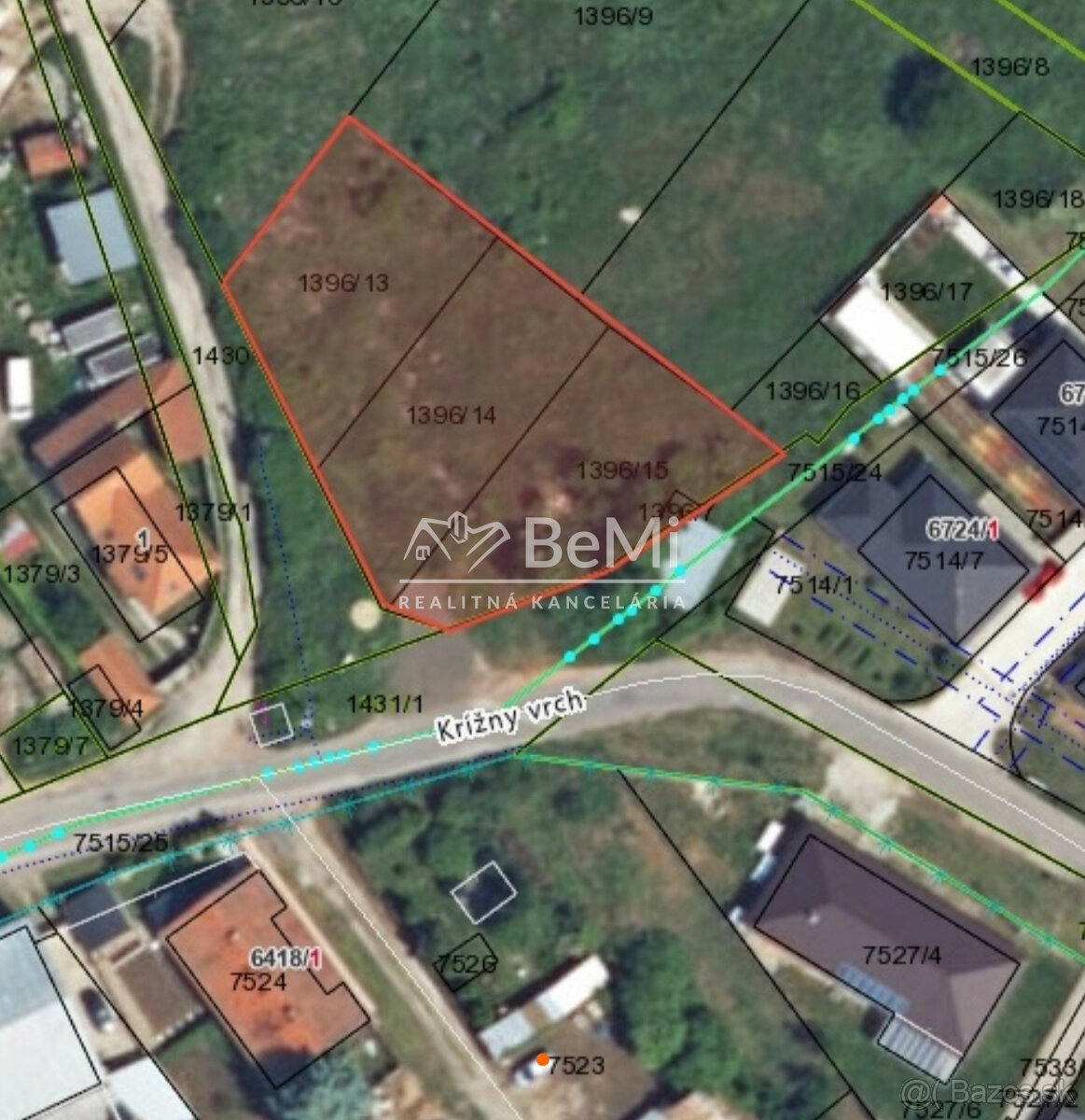 Predaj, pozemok Krížny vrch - Levice (011-14-MIMI) - Widok 2