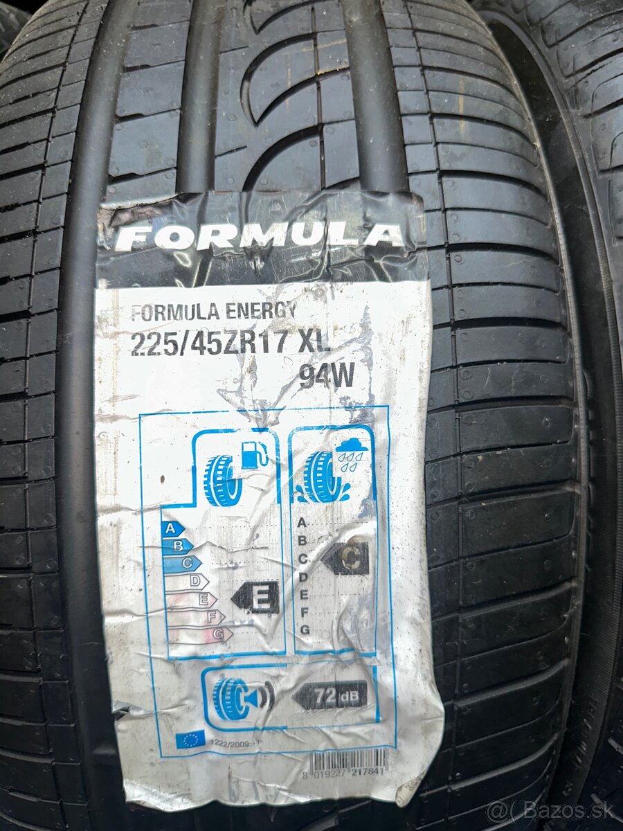 Letné pneu formula 225/45R17 - 2