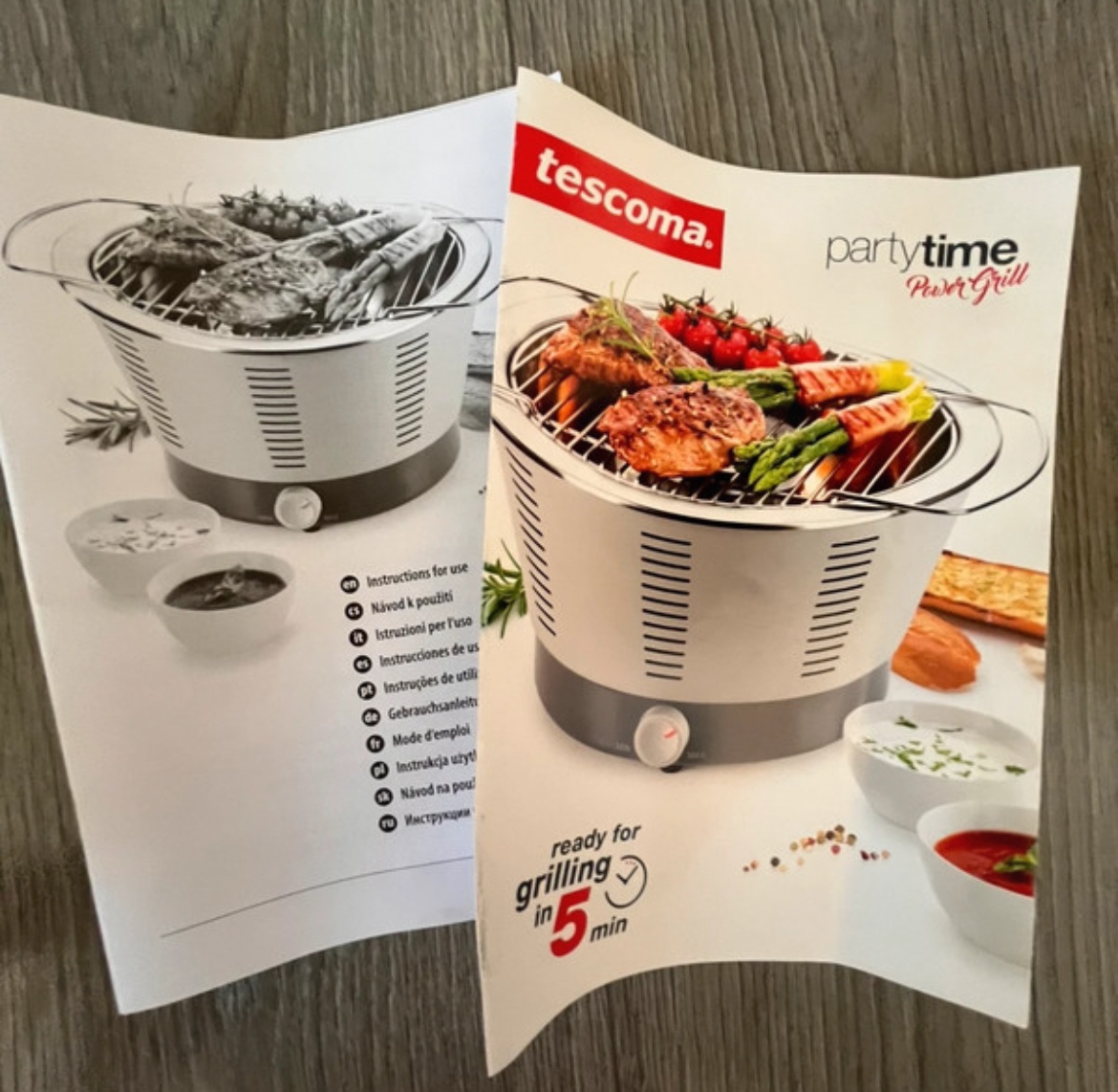 Grill Tescoma prenosný gril - 2