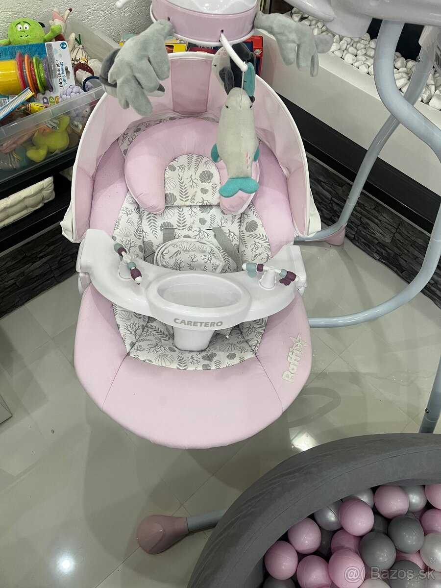Predam hojdacie kresielko Carretero Raffi pink - 2