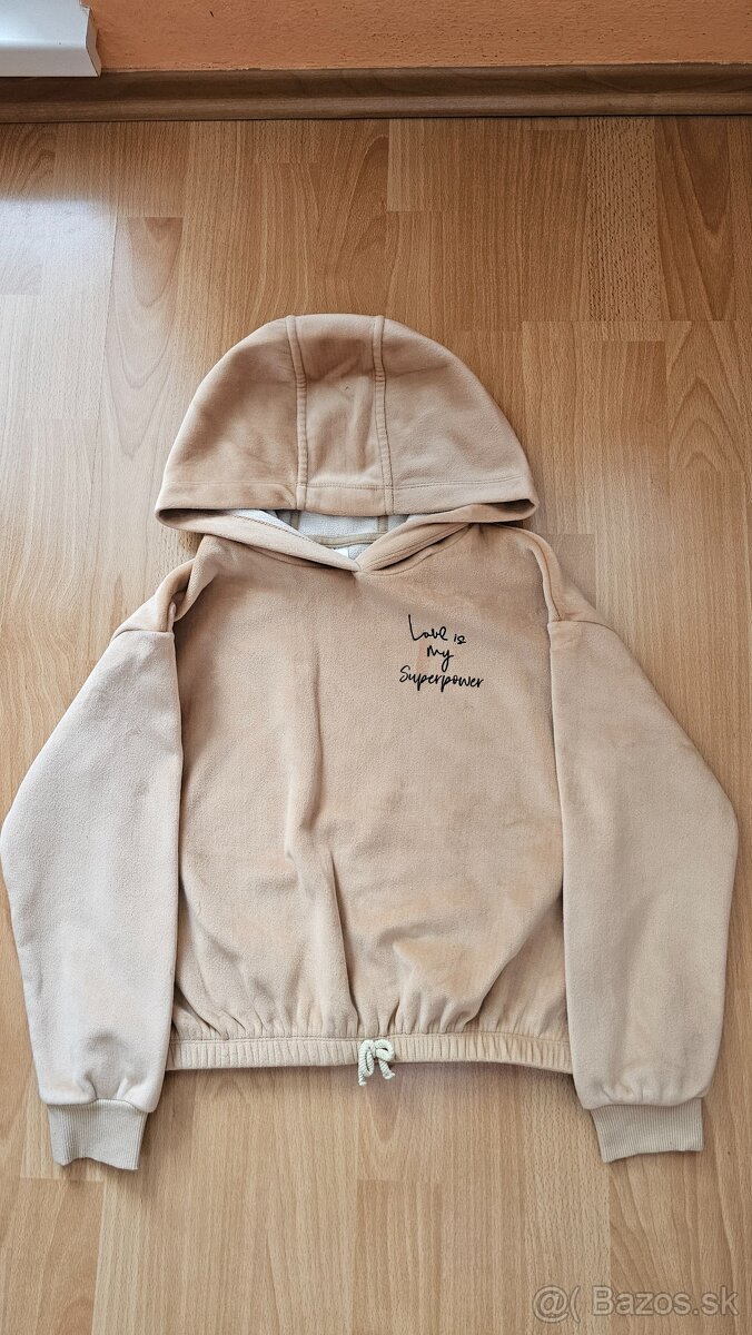 Mikina crop top, zn. Palomino - 2