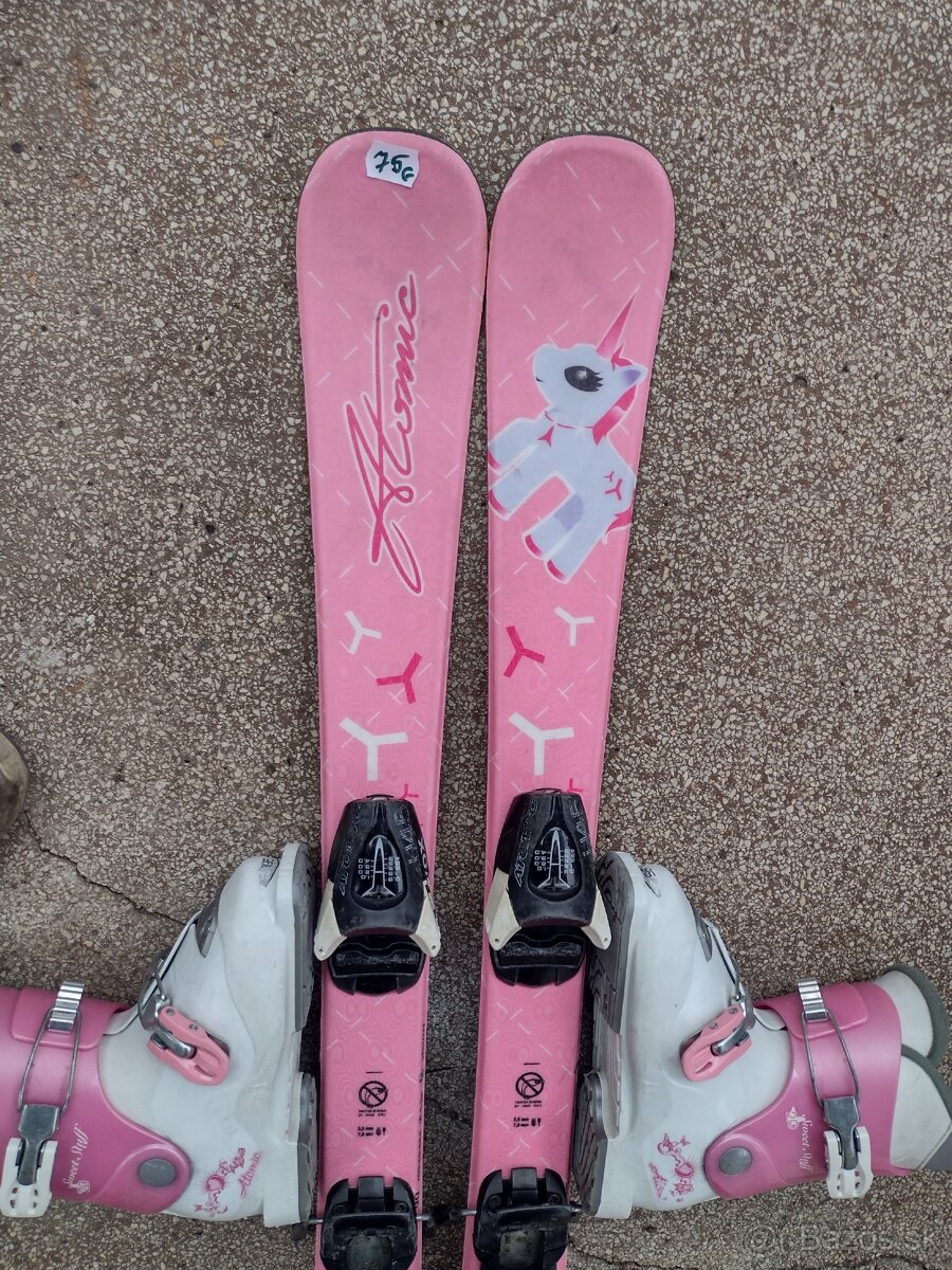 lyže 90cm,100cm - 2