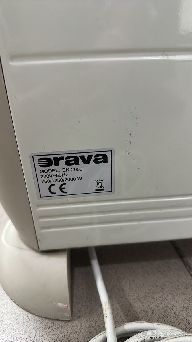 Elektrický ohrievač - 2