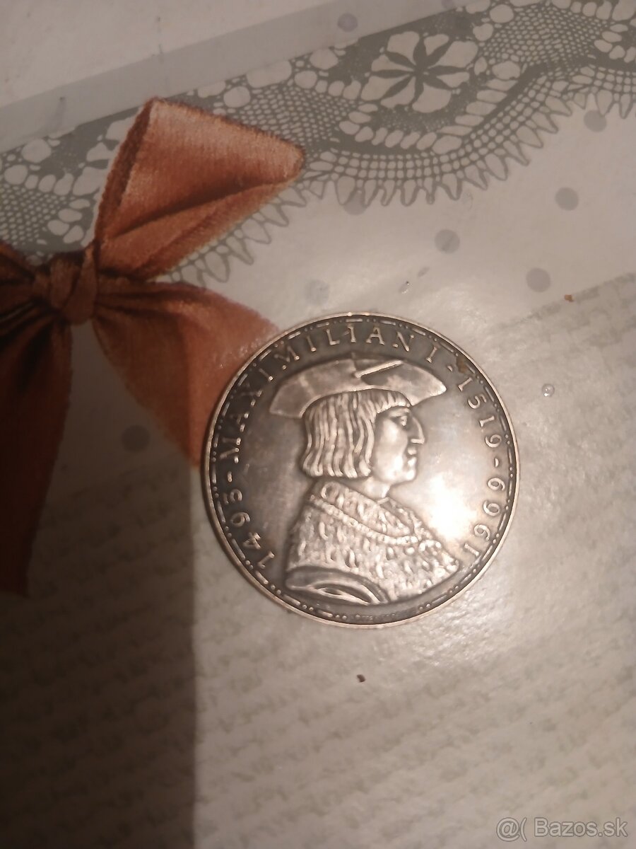 Predam striebornu mincu - 2