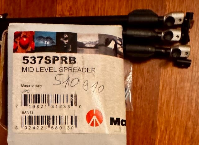 Manfrotto 537SPRB – stredová rozpera - 2