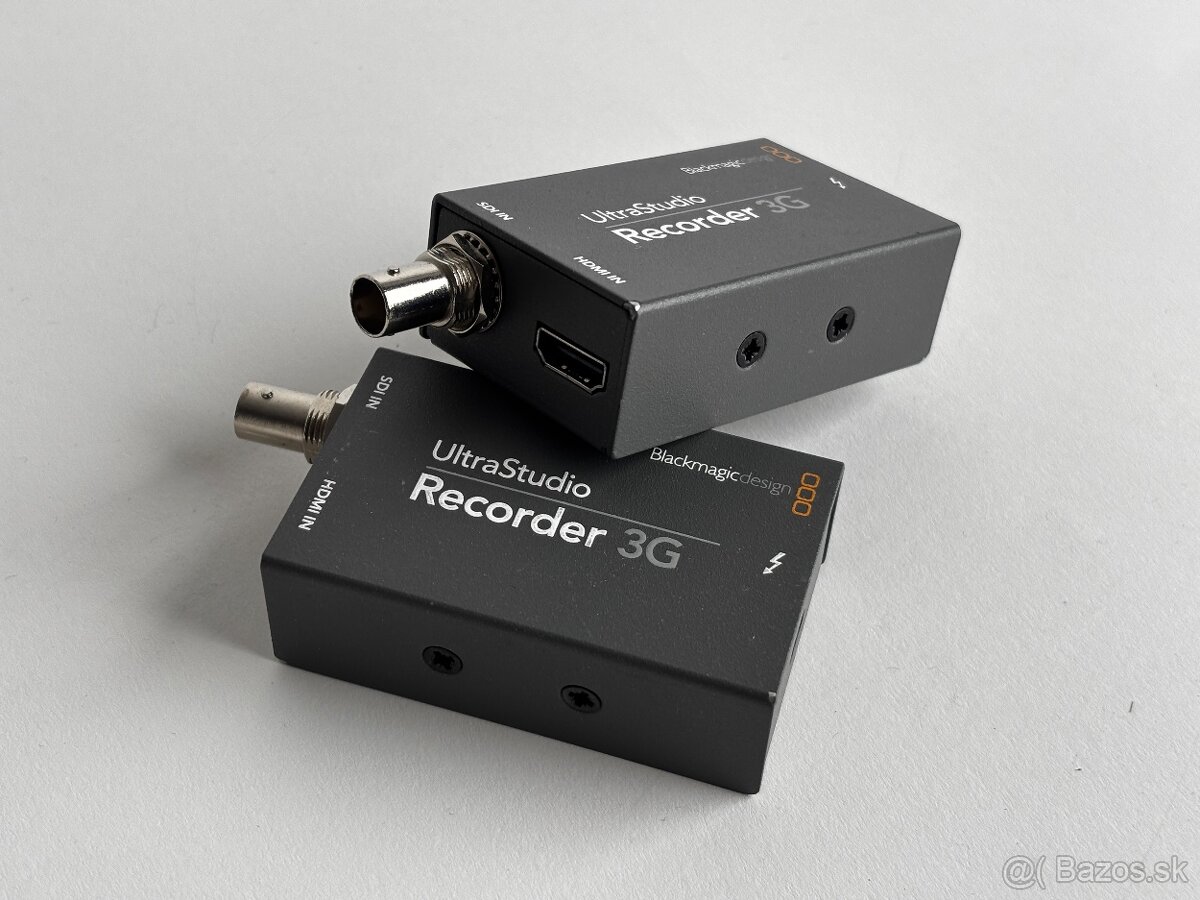 2x Blackmagic UltraStudio Recorder 3G - 2