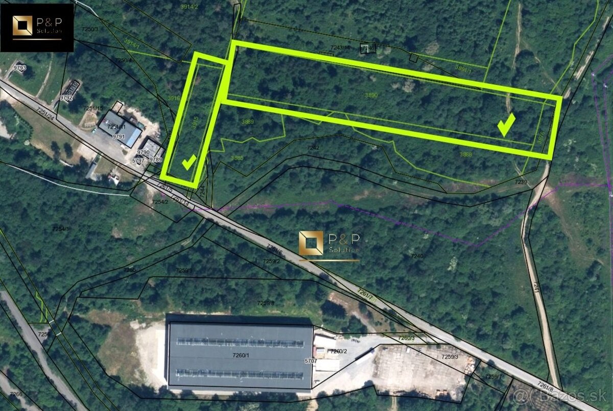 Predaj lesných pozemkov – Martin - 2