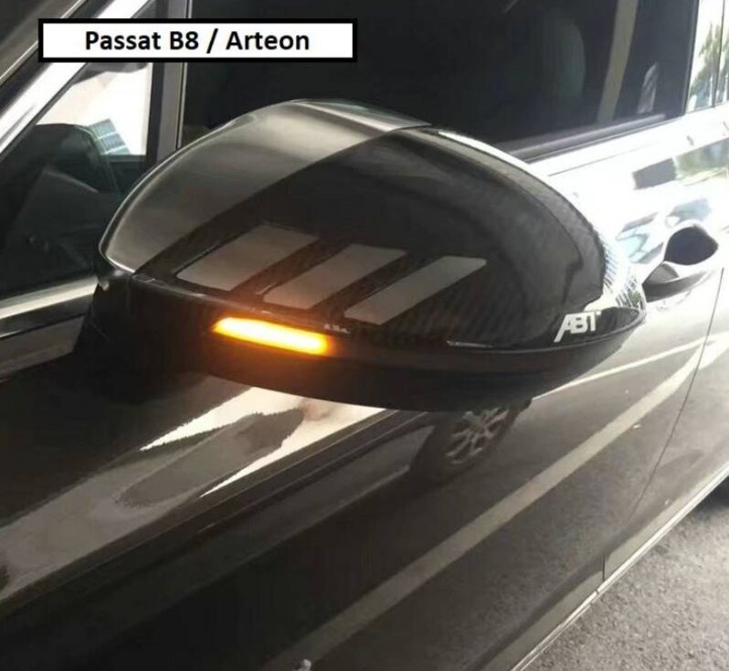 Dynamicke LED smerovky spatnych zrkadiel - 2