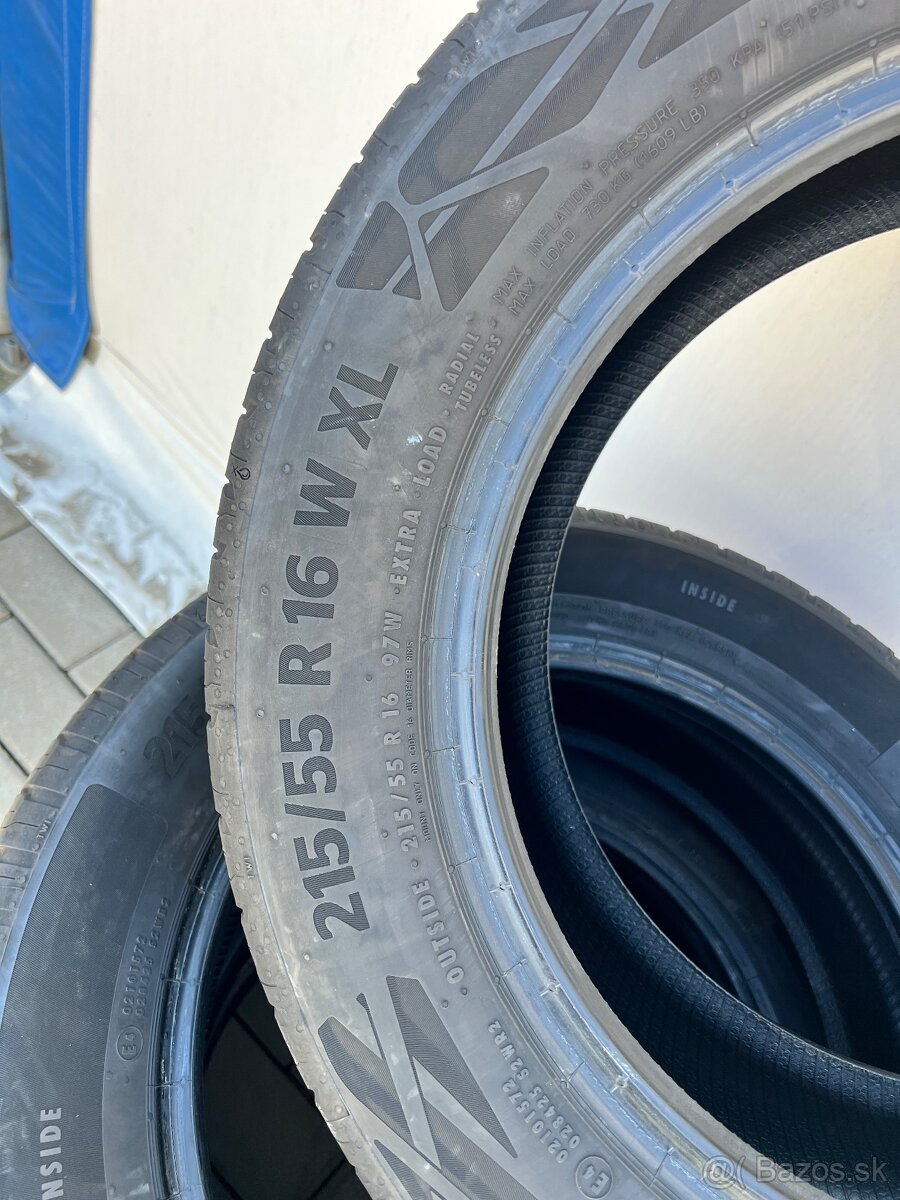 Letné pneumatiky Continental EcoContact 6 215/55 R16 - 2