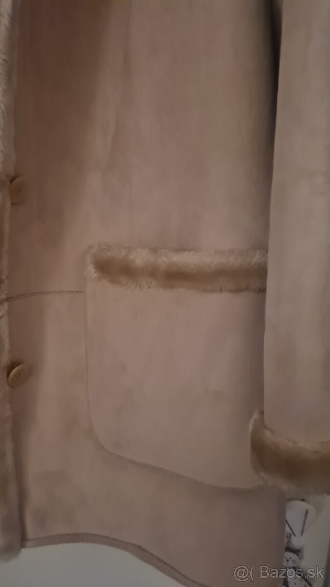 Béžový kožuch - 2