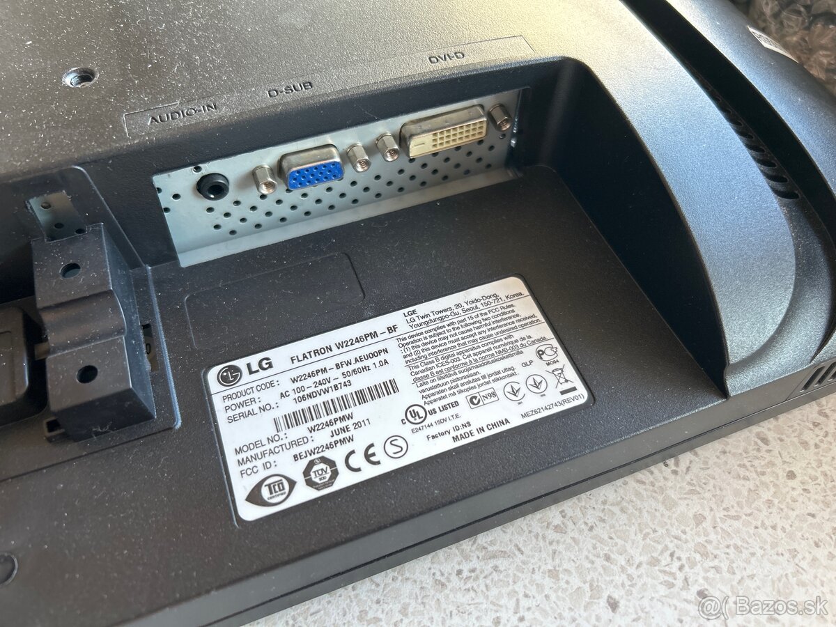 ☆ Monitor LG 22" na PC - symbolicka cena - 2