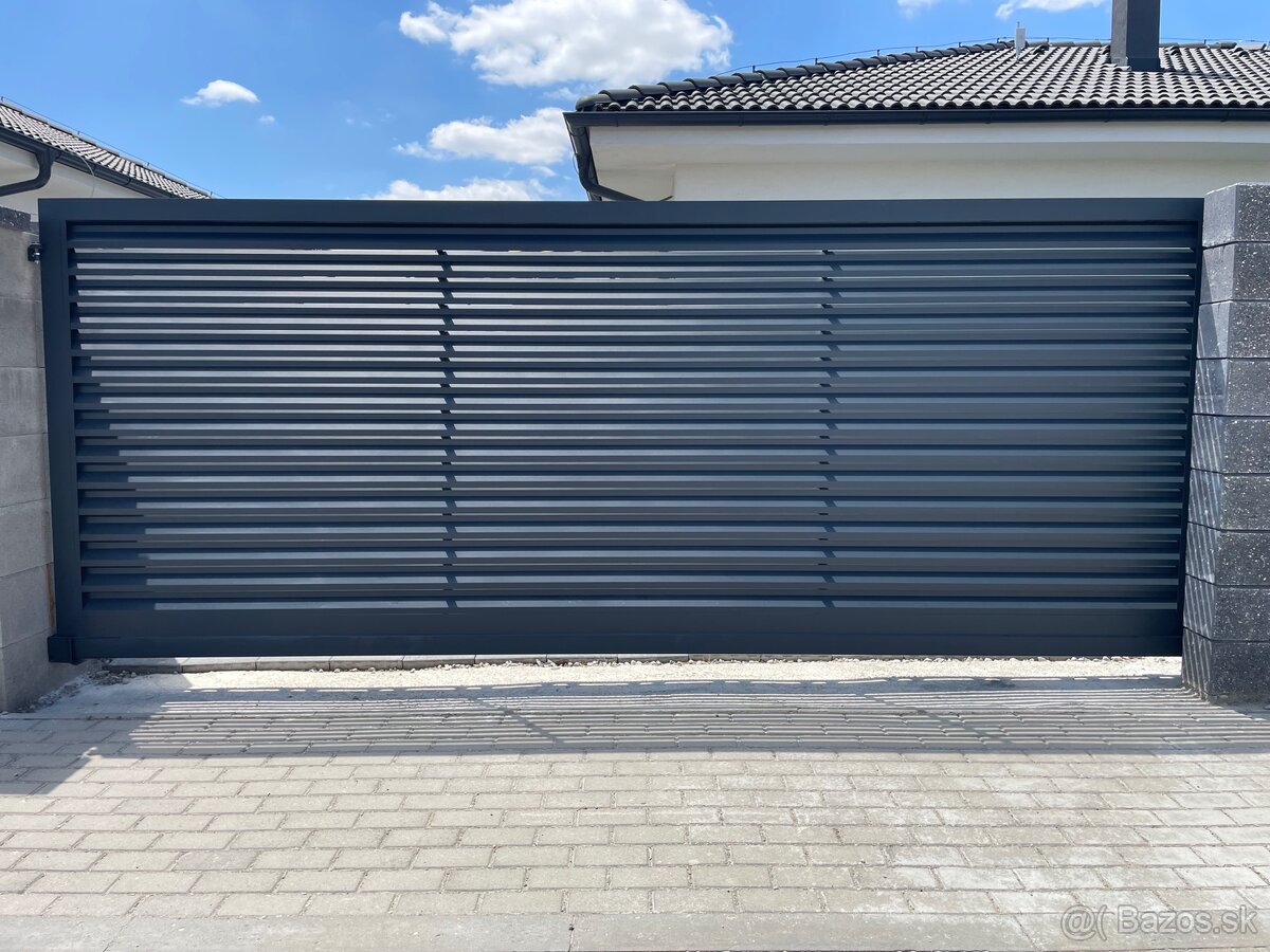 Hliníkové brány - 2