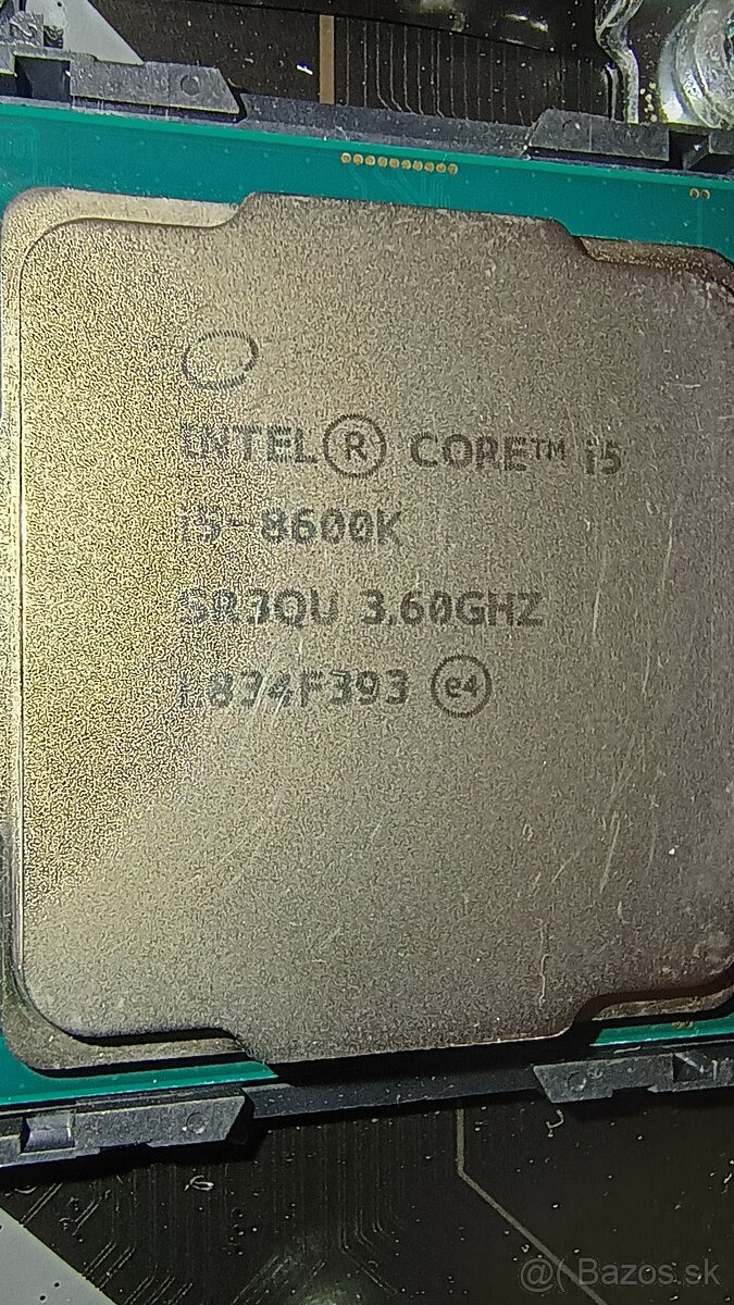 MSI Z370 TOMAHAWK, CPU i5 8600k - 2