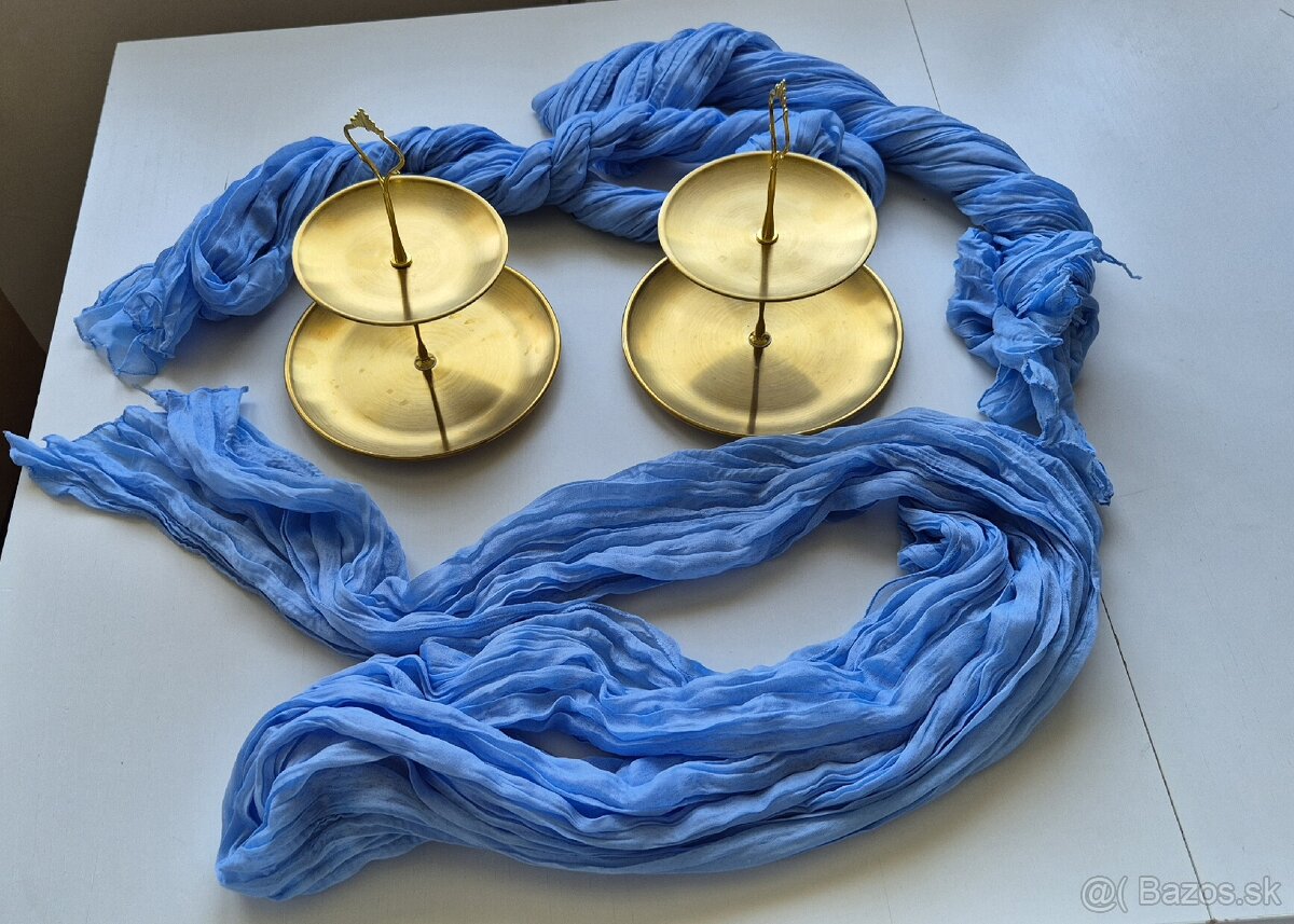 Svadobna vyzdoba - modra - 2