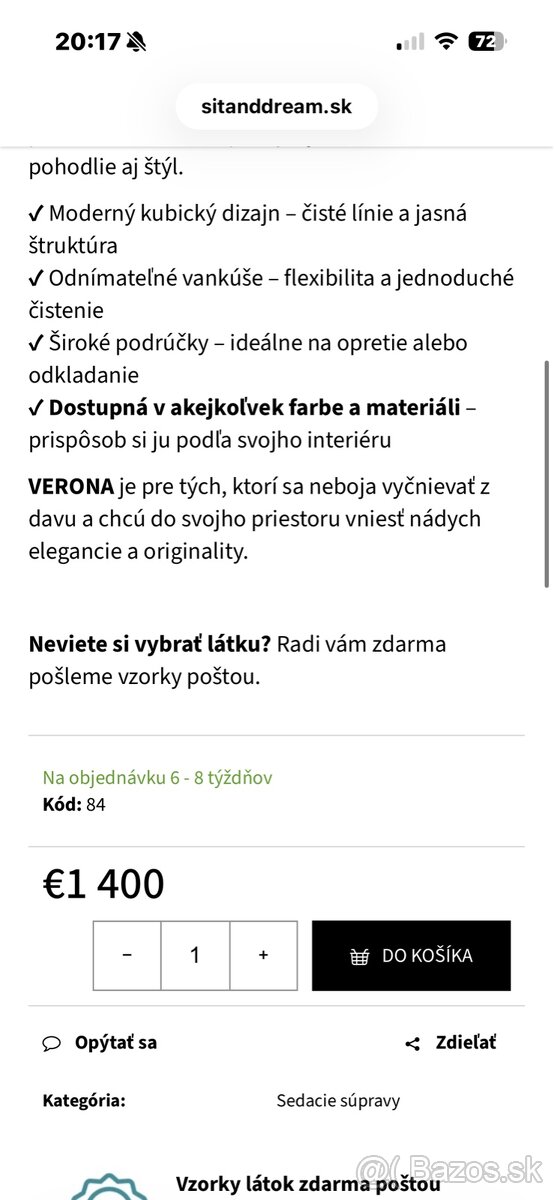 Sedačka - 2