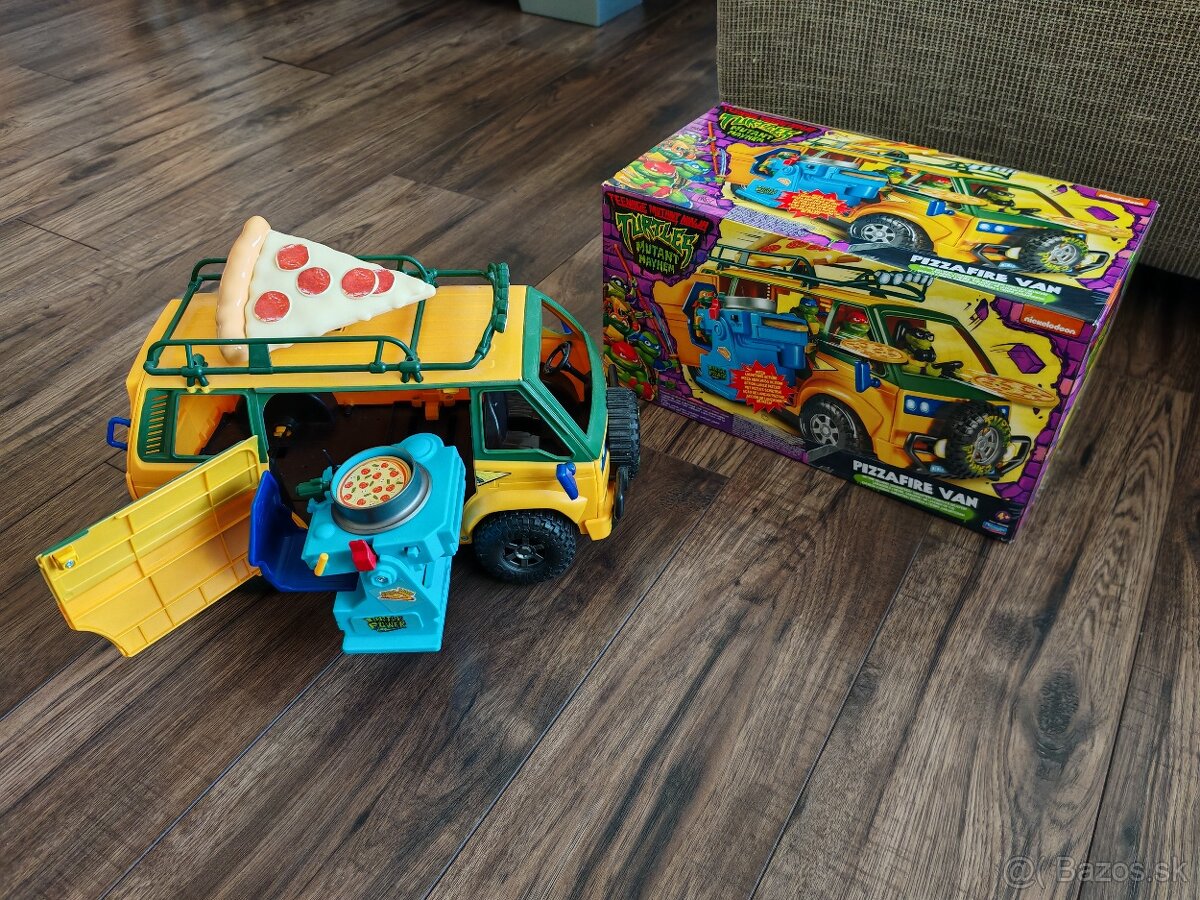 Ninja korytnacky pizzafire van - 2