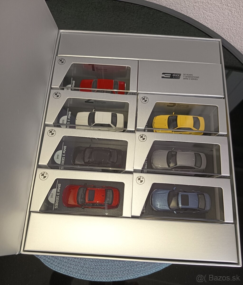 BMW Collection 50 Years 3 Series Set 1:64 - 2