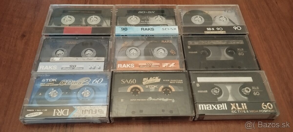 Vintage audio kazety - 2
