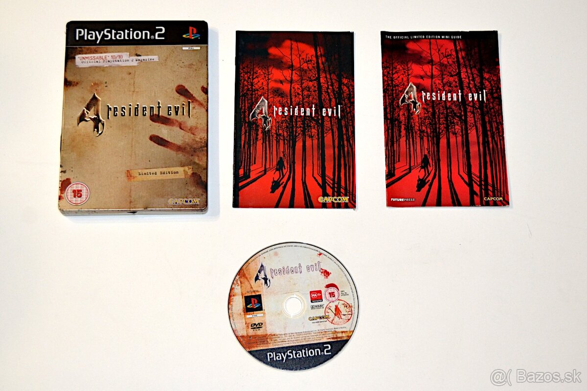 Resident Evil 4 + Chainsaw Controller pre Playstation 2 - 2