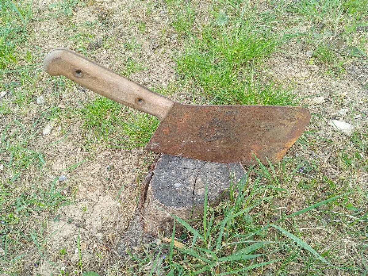 Tesárska sekera-tešlica, sekáč na mäso a ostatné - 2