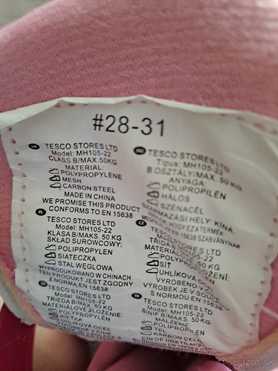 Korčule pre dievča veľkosť 28 - 31. - 2
