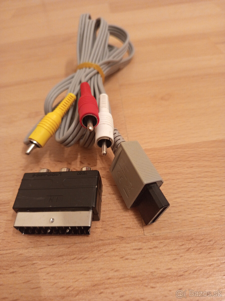 Nintendo Wii - Nintendo originál kábel + SCART do TV - 2
