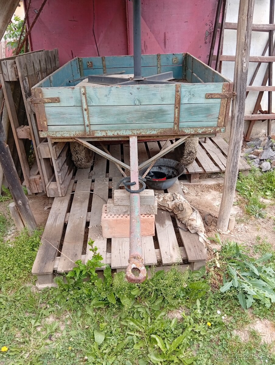 Vlečka na malotraktor - 2