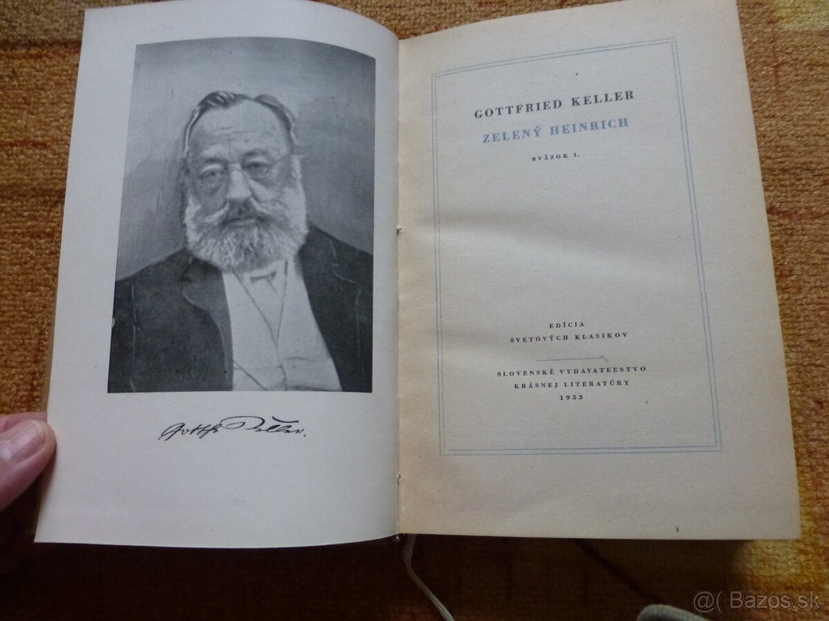 G.Keller Zelený Heinrich i. a II. - 2