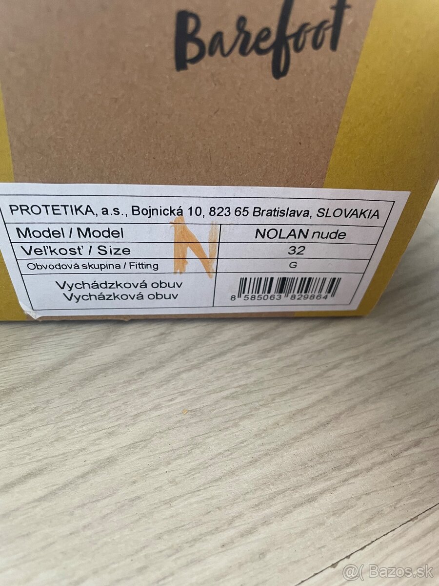 Tenisky protetika barefoot vel. 32 - 2