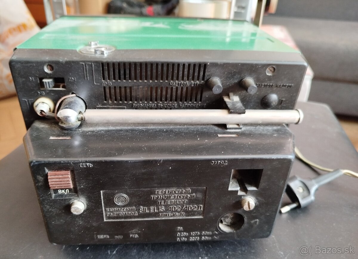 Predam retro mini TV ruska vyroba - 2