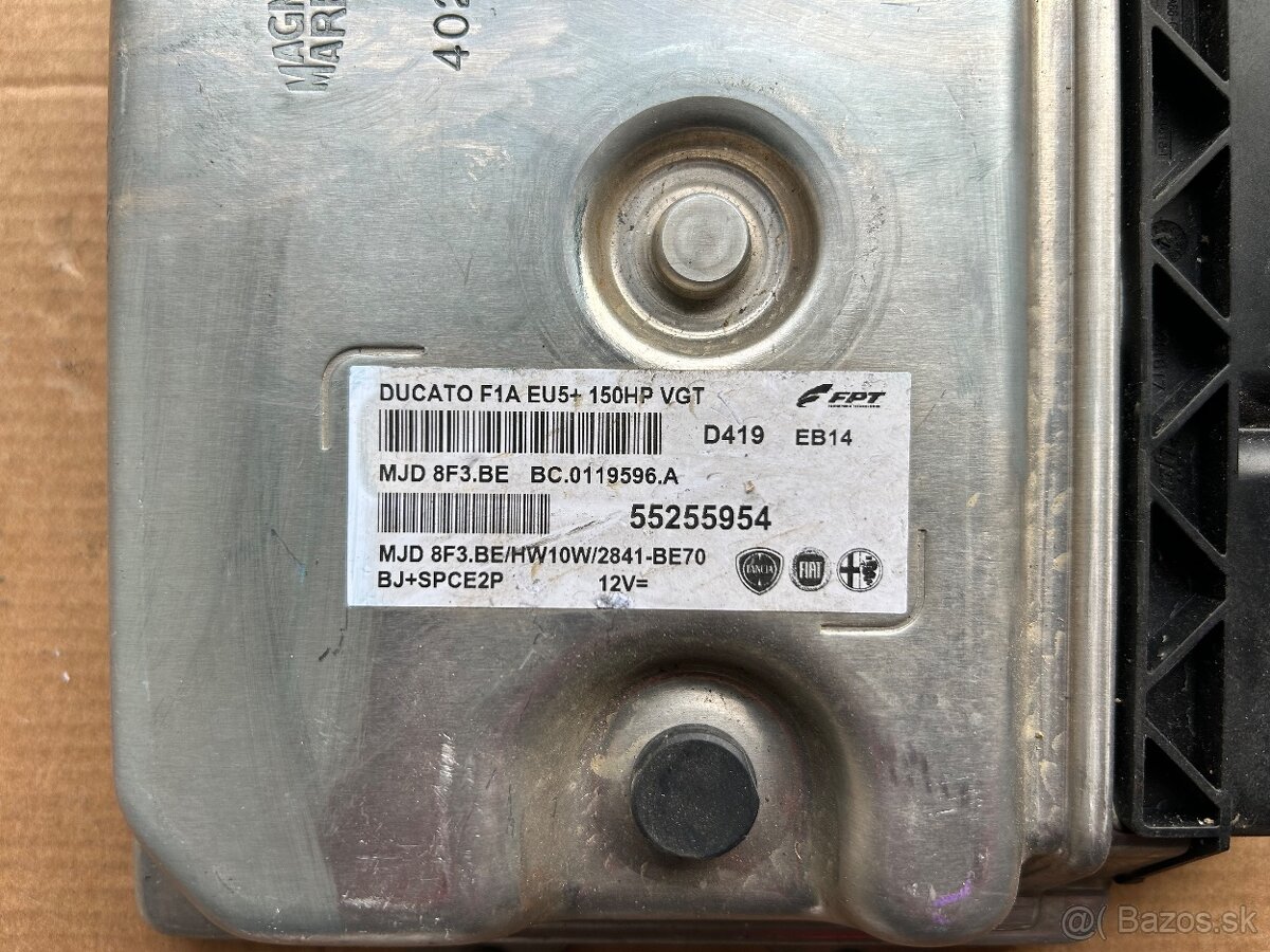 FIAT DUCATO 2.3 JTD EURO 5 109kw Riadiaca Jednotka Motora - 2