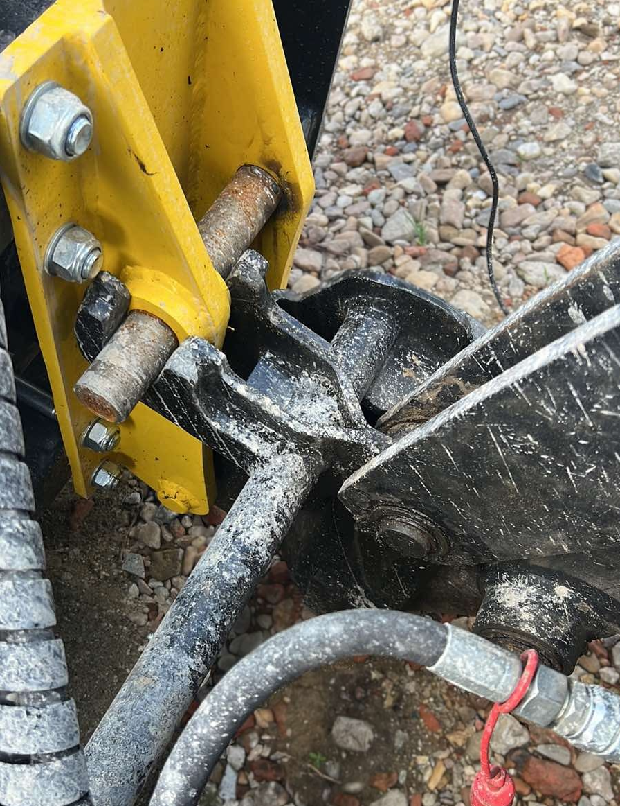 Rýchloupínač, paletové vidly CAT, caterpillar 428,432,444... - 2