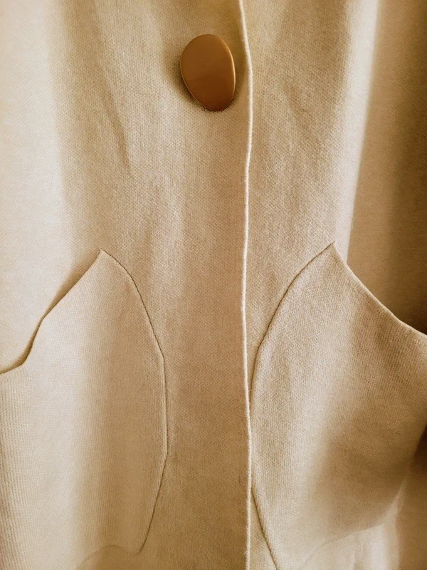 Upletove kardiganove sako, vel. uni, nove s viackou - 2