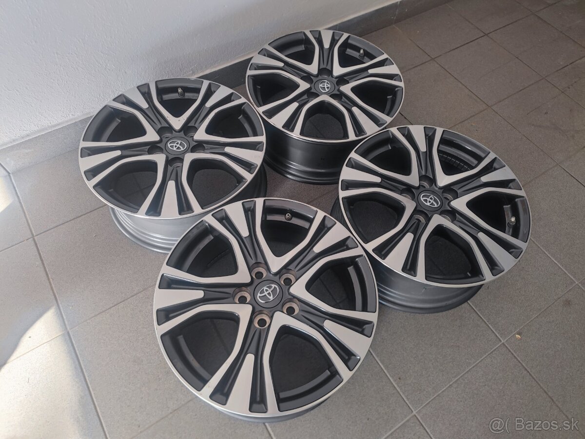 Alu kolesa 5x114,3 R17 original Toyota RAV4 (nepoužité) - 2
