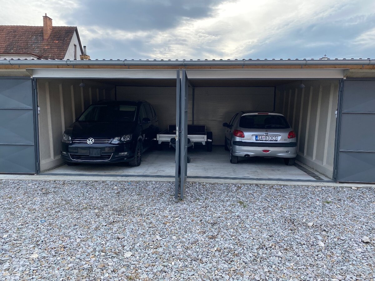 Dvojgaráž na prenájom - 2