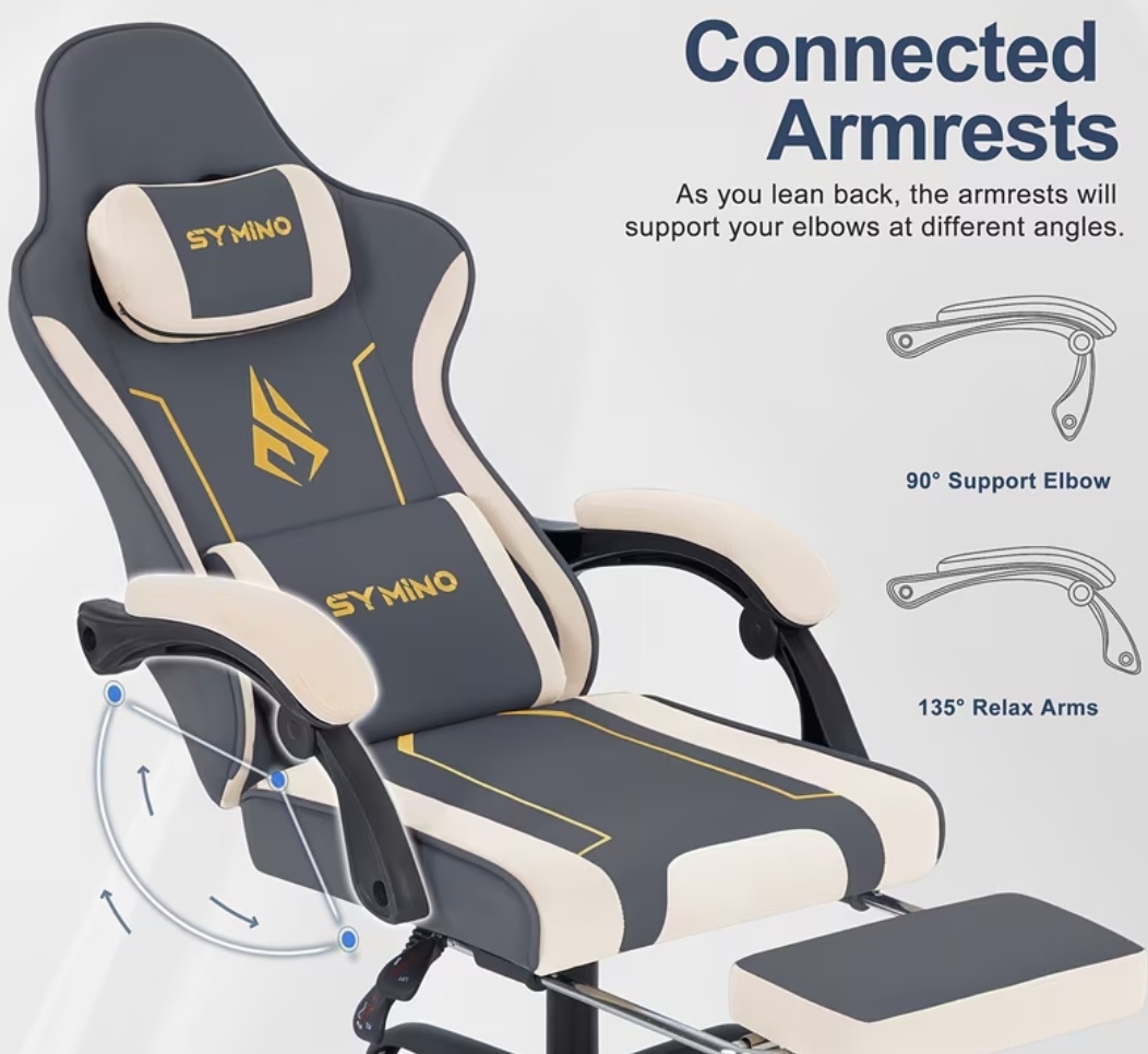 Herná a pracovná PC stolička - 2