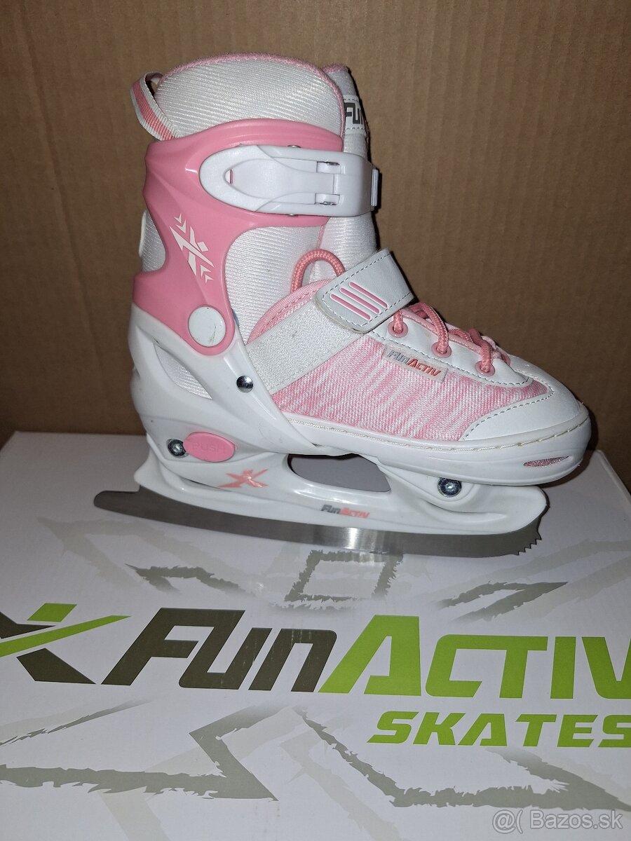 Dievčenské nastaviteľné korčule 2v1 - 2