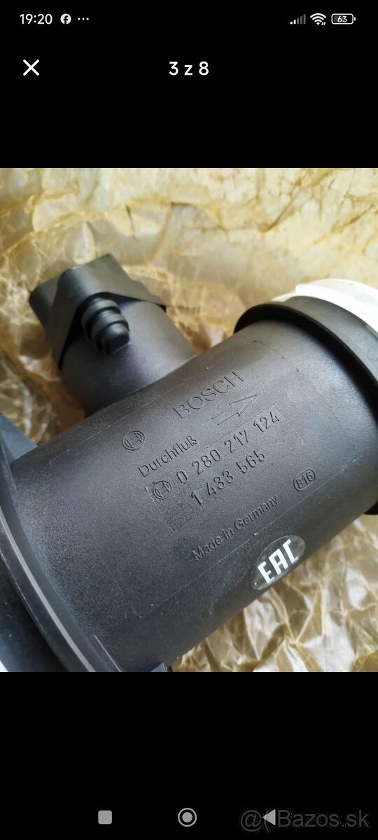 Predám novú váhu vzduchu - BOSCH-BMW 3 - E46 - 2