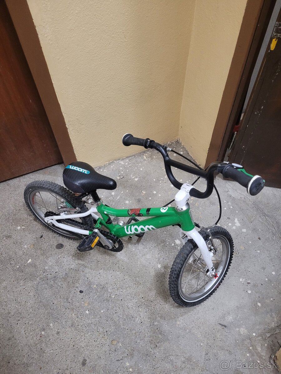 Woom 2 zelený - 2